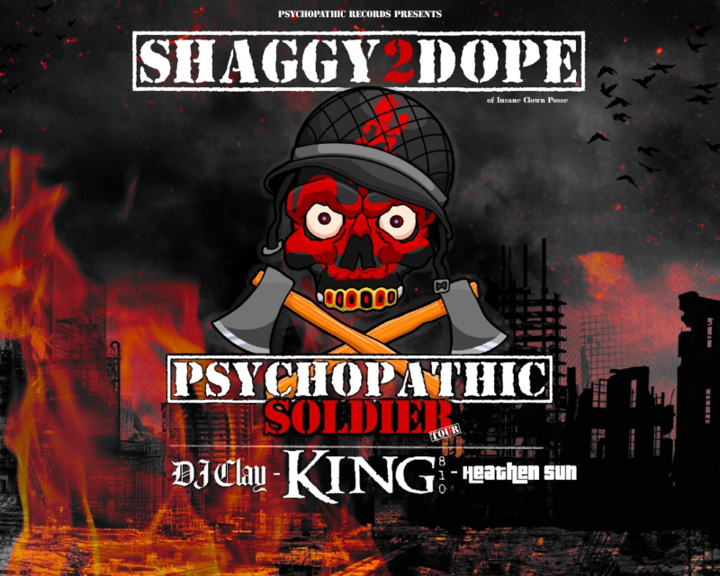 Shaggy 2 Dope Psychopathic Soldier Tour 2024 — Soundboard 💖 Denver